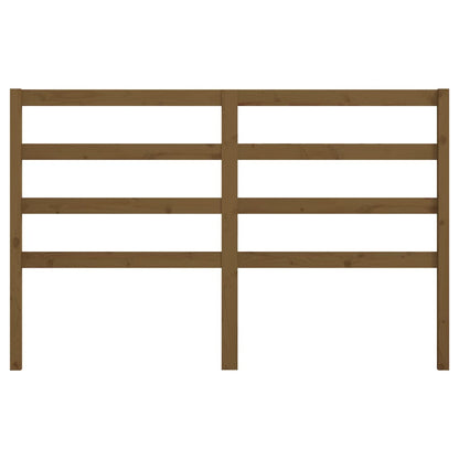 Hoofdbord 46X4X00 Cm Massief Grenenhout 146 x 100 cm Honingbruin