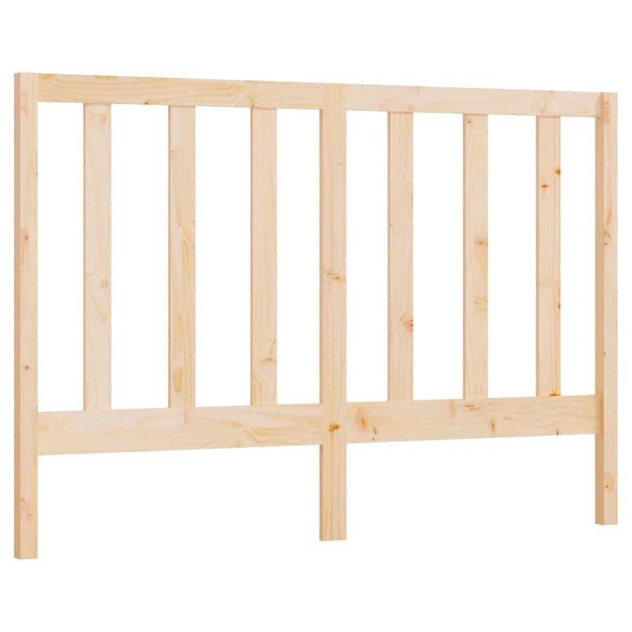 Hoofdbord 4X4X00 Cm Massief Grenenhout 141 x 100 cm Naturel