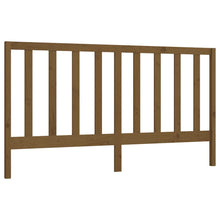 Hoofdbord 206X4X00 Cm Massief Grenenhout 206 x 100 cm Honingbruin