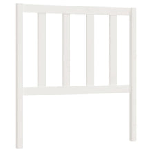 Hoofdbord 8X4X00 Cm Massief Grenenhout 81 x 100 cm Wit