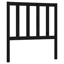 Hoofdbord 96X4X00 Cm Massief Grenenhout 96 x 100 cm Zwart