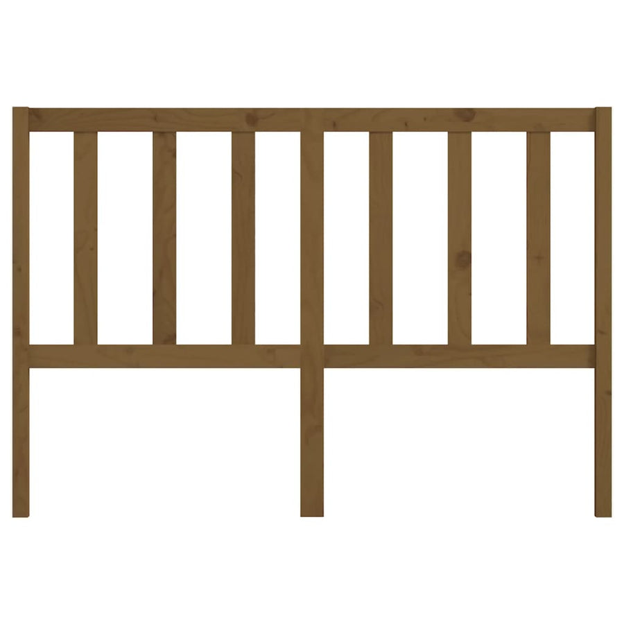 Hoofdbord 46X4X00 Cm Massief Grenenhout 146 x 100 cm Honingbruin