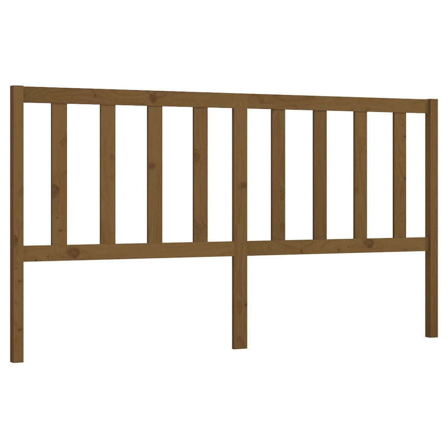 Hoofdbord 86X4X00 Cm Massief Grenenhout 186 x 100 cm Honingbruin