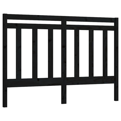 Hoofdbord 56X4X00 Cm Massief Grenenhout 156 x 100 cm Zwart
