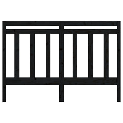 Hoofdbord 56X4X00 Cm Massief Grenenhout 156 x 100 cm Zwart