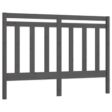 Hoofdbord 66X4X00 Cm Massief Grenenhout 166 x 100 cm Grijs