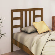 Hoofdbord 96x4x100 cm massief grenenhout honingbruin