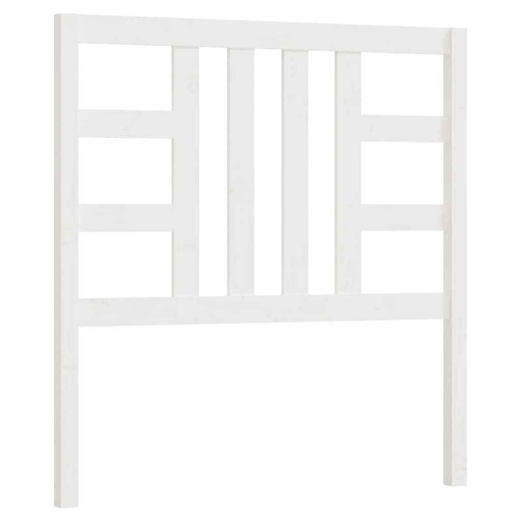 Hoofdbord 06X4X00 Cm Massief Grenenhout 106 x 100 cm Wit