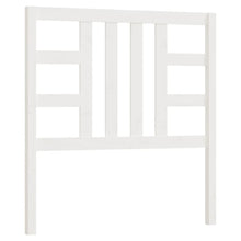 Hoofdbord 06X4X00 Cm Massief Grenenhout 106 x 100 cm Wit