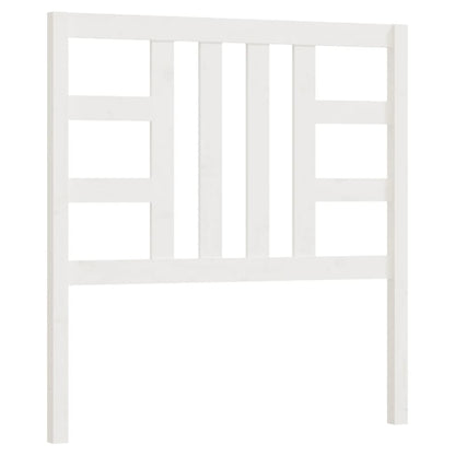 Hoofdbord 06X4X00 Cm Massief Grenenhout 106 x 100 cm Wit