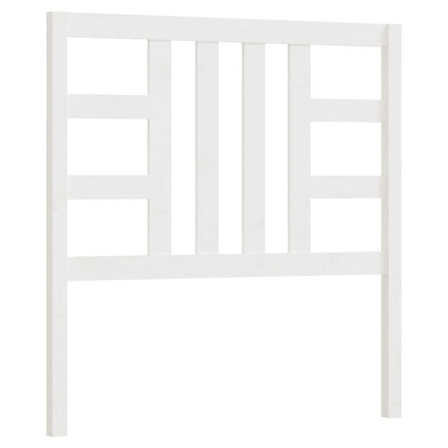 Hoofdbord 06X4X00 Cm Massief Grenenhout 106 x 100 cm Wit