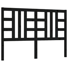 Hoofdbord 26X4X00 Cm Massief Grenenhout 126 x 100 cm Zwart