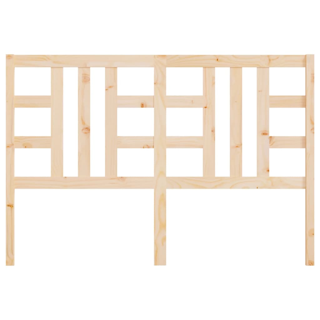 Hoofdbord 4X4X00 Cm Massief Grenenhout 141 x 100 cm Naturel