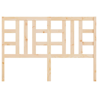 Hoofdbord 4X4X00 Cm Massief Grenenhout 141 x 100 cm Naturel