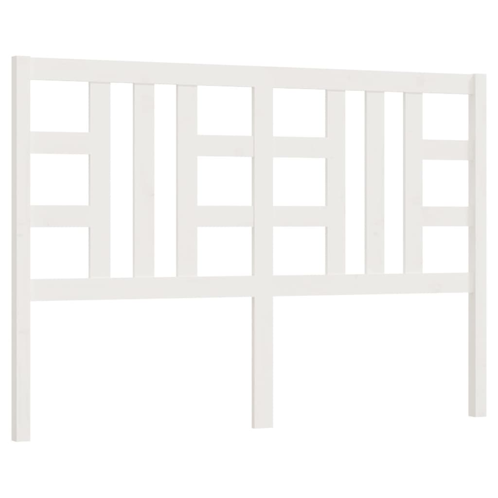 Hoofdbord 56X4X00 Cm Massief Grenenhout 156 x 100 cm Wit