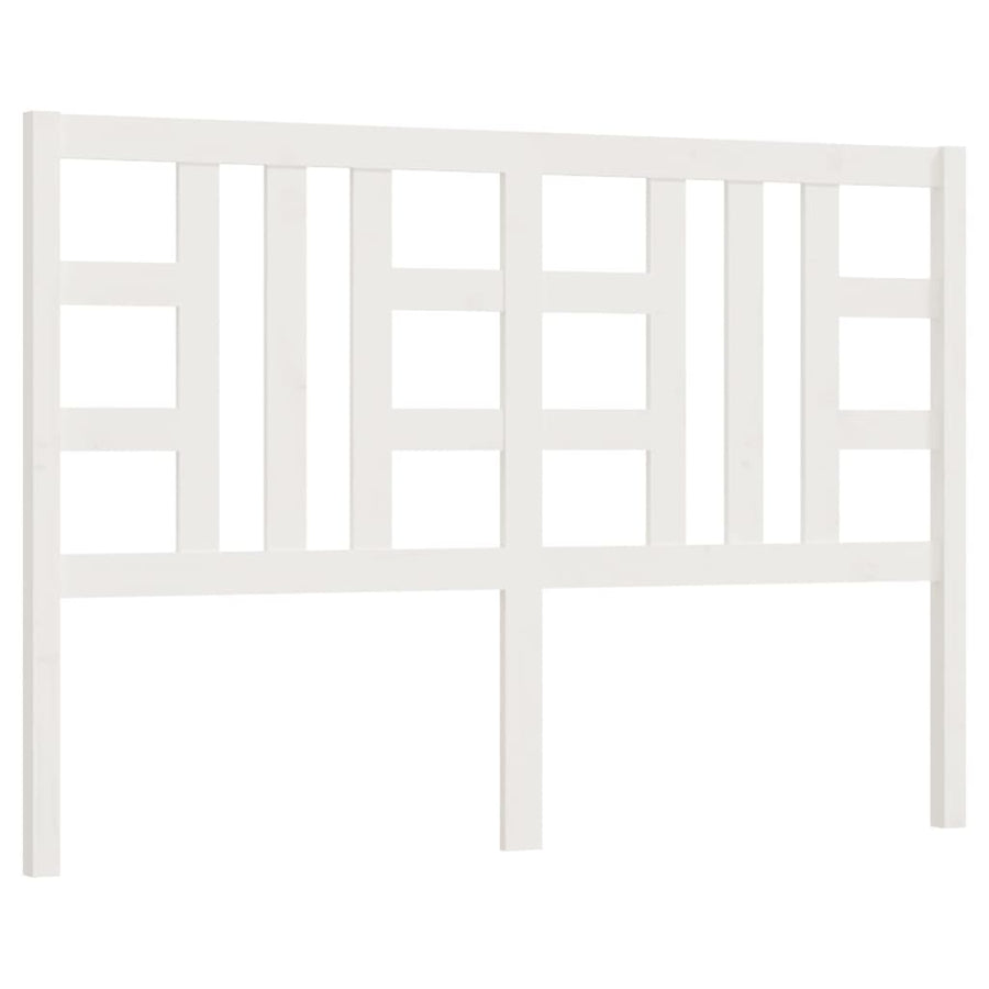 Hoofdbord 56X4X00 Cm Massief Grenenhout 156 x 100 cm Wit