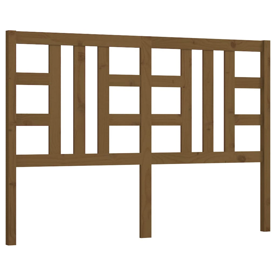 Hoofdbord 66X4X00 Cm Massief Grenenhout 166 x 100 cm Honingbruin