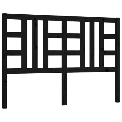 Hoofdbord 66X4X00 Cm Massief Grenenhout 166 x 100 cm Zwart
