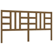 Hoofdbord 206X4X00 Cm Massief Grenenhout 206 x 100 cm Honingbruin