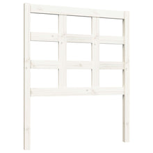 Hoofdbord 80,5X4X100 Cm Massief Grenenhout Wit