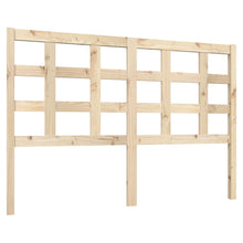 Hoofdbord 40,5X4X00 Cm Massief Grenenhout 140.5 x 100 cm Naturel