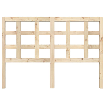 Hoofdbord 40,5X4X00 Cm Massief Grenenhout 140.5 x 100 cm Naturel