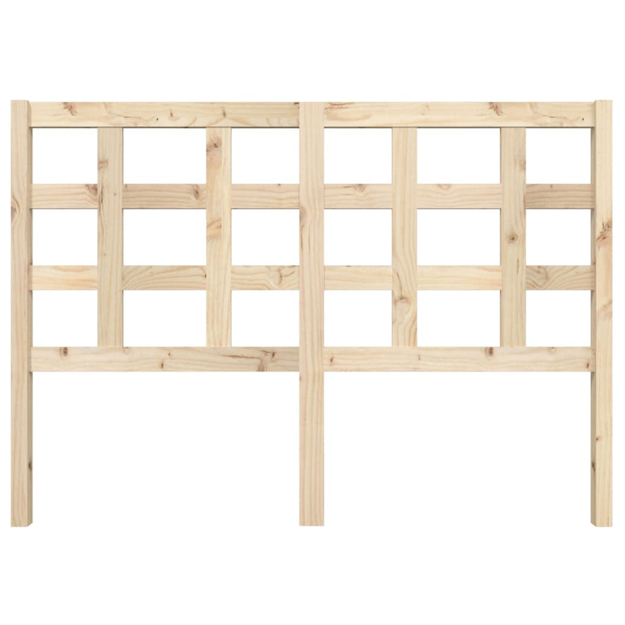Hoofdbord 40,5X4X00 Cm Massief Grenenhout 140.5 x 100 cm Naturel