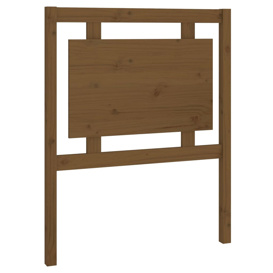 Hoofdbord 80,5X4X100 Cm Massief Grenenhout Honingbruin