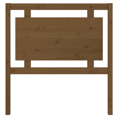 Hoofdbord 95,5X4X100 Cm Massief Grenenhout Honingbruin