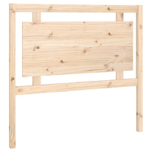 Hoofdbord 105,5X4X100 Cm Massief Grenenhout