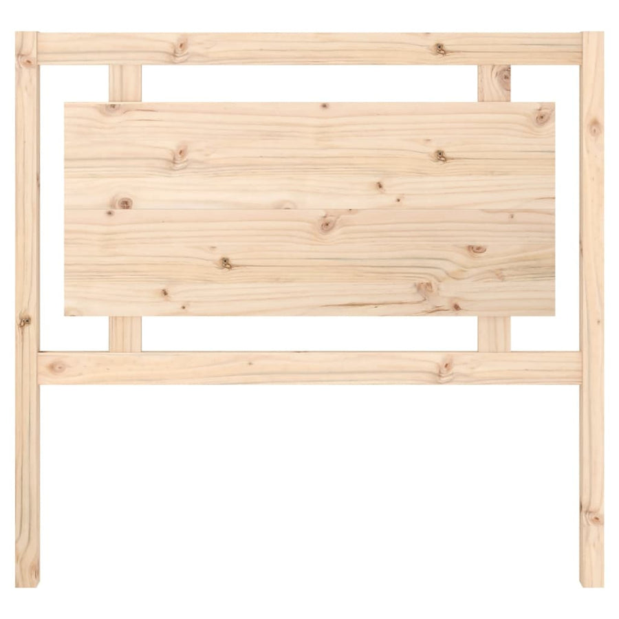 Hoofdbord 105,5X4X100 Cm Massief Grenenhout