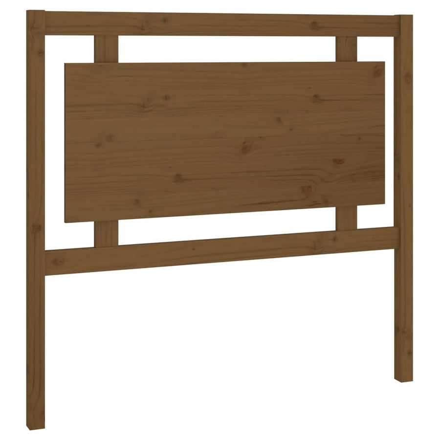 Hoofdbord 105,5X4X100 Cm Massief Grenenhout Honingbruin