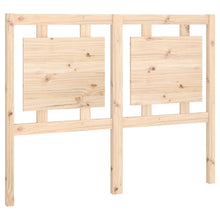 Hoofdbord 125,5X4X100 Cm Massief Grenenhout