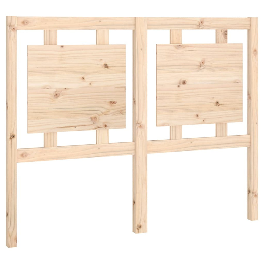 Hoofdbord 125,5X4X100 Cm Massief Grenenhout