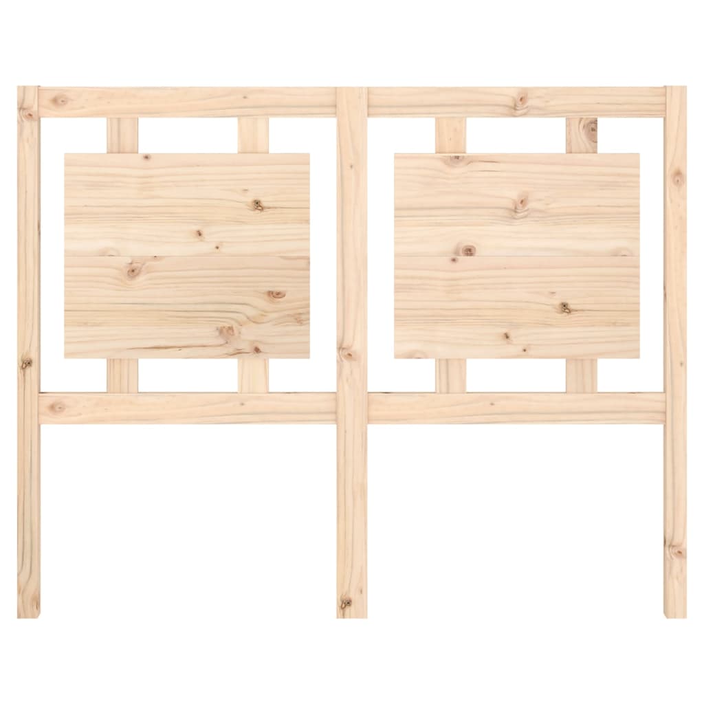 Hoofdbord 125,5X4X100 Cm Massief Grenenhout