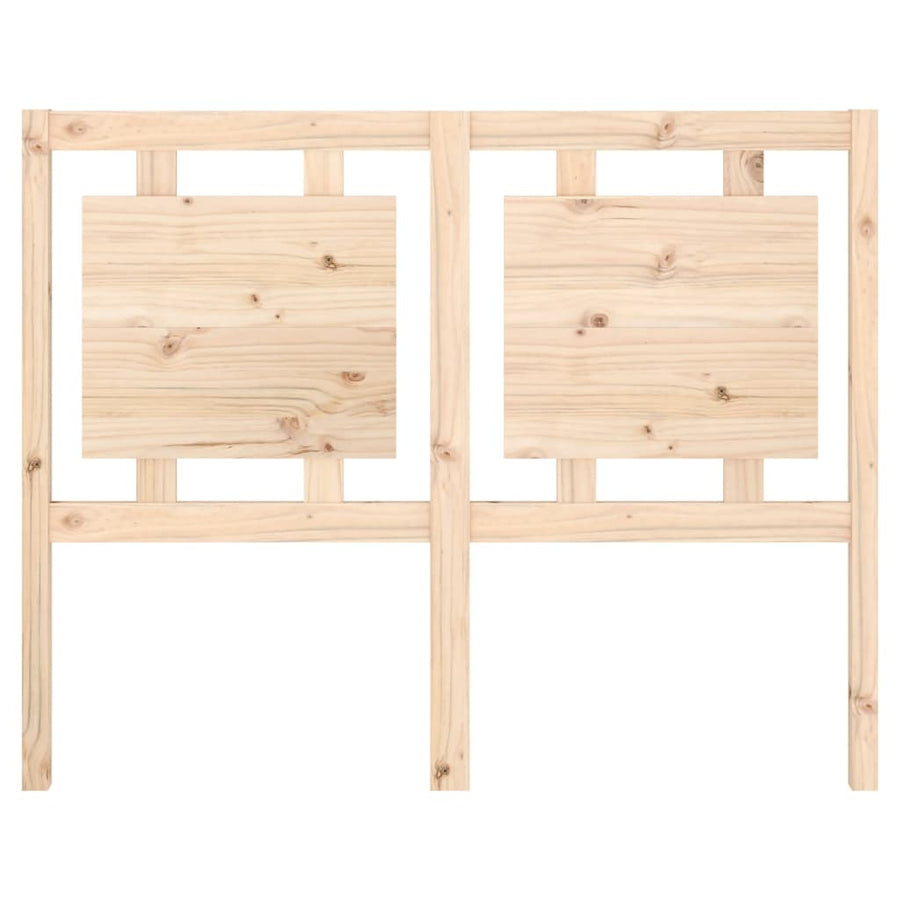 Hoofdbord 125,5X4X100 Cm Massief Grenenhout