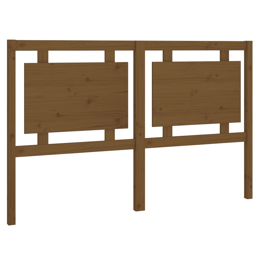 Hoofdbord 155,5X4X100 Cm Massief Grenenhout Honingbruin
