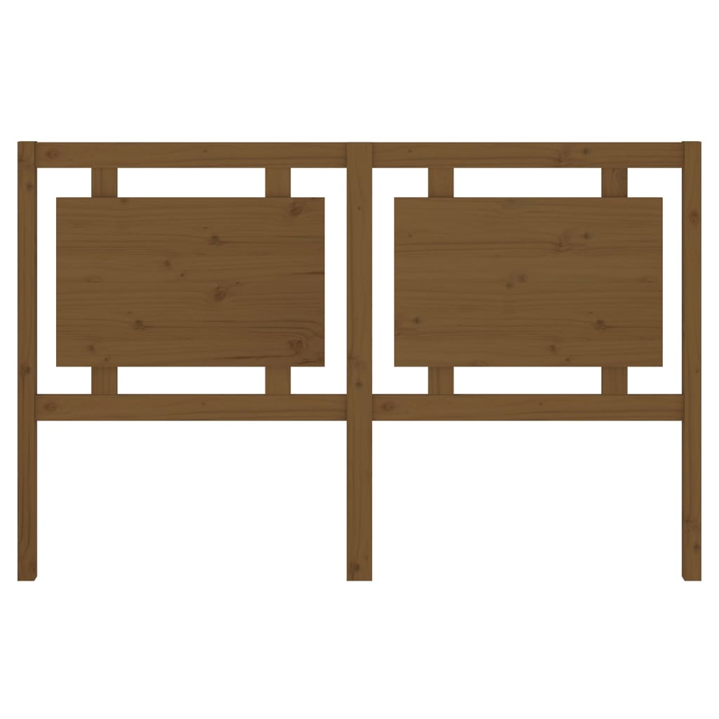 Hoofdbord 155,5X4X100 Cm Massief Grenenhout Honingbruin