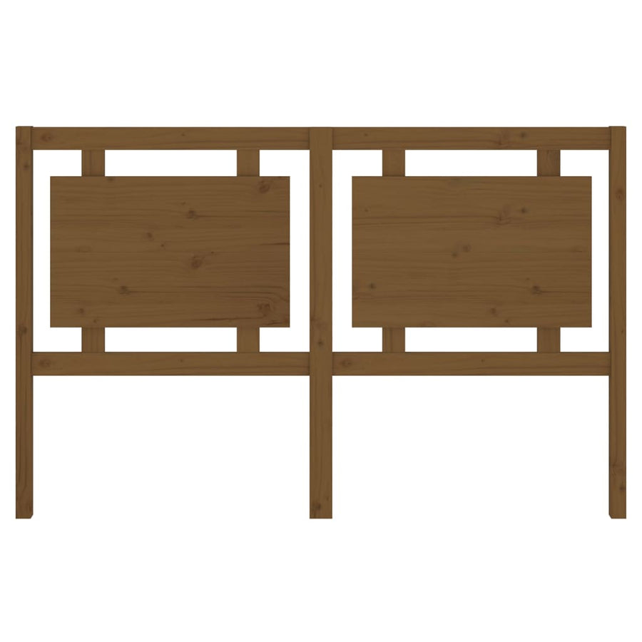 Hoofdbord 155,5X4X100 Cm Massief Grenenhout Honingbruin
