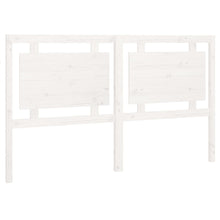 Hoofdbord 165,5X4X100 Cm Massief Grenenhout Wit