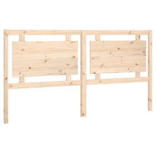 Hoofdbord 185,5X4X100 Cm Massief Grenenhout