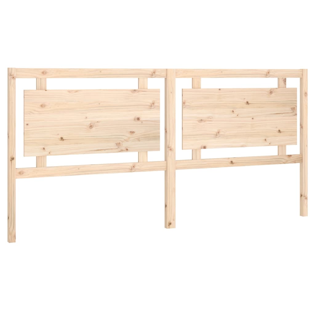 Hoofdbord 205,5X4X100 Cm Massief Grenenhout