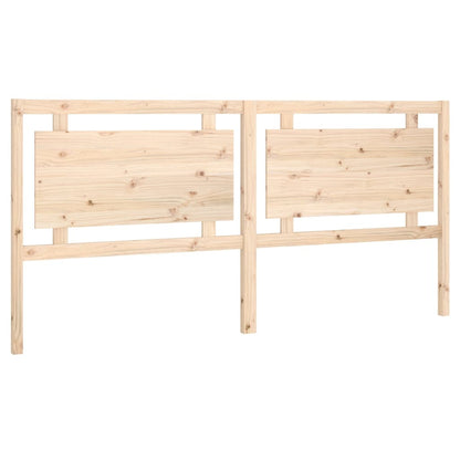 Hoofdbord 205,5X4X100 Cm Massief Grenenhout