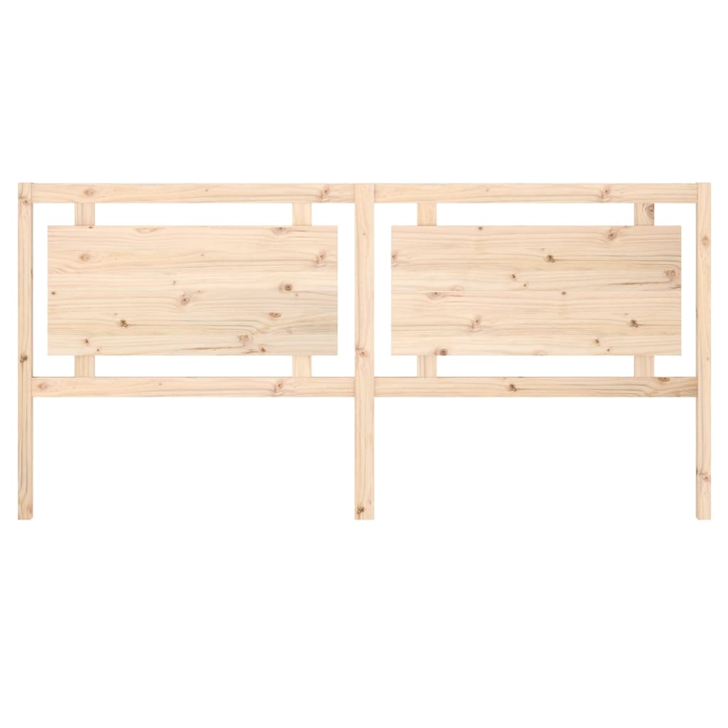 Hoofdbord 205,5X4X100 Cm Massief Grenenhout