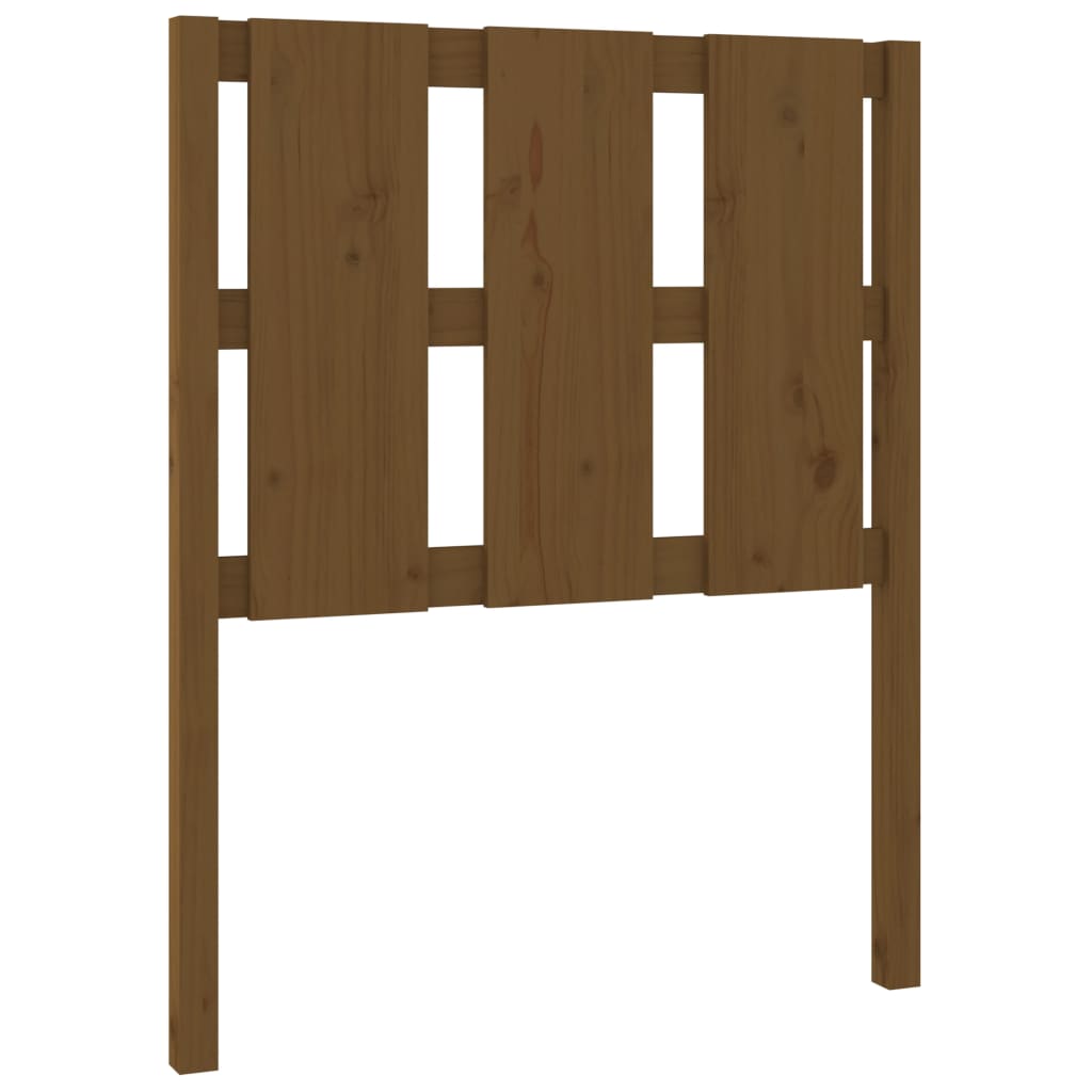 Hoofdbord 80,5X4X100 Cm Massief Grenenhout Honingbruin