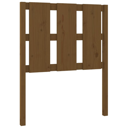 Hoofdbord 80,5X4X100 Cm Massief Grenenhout Honingbruin