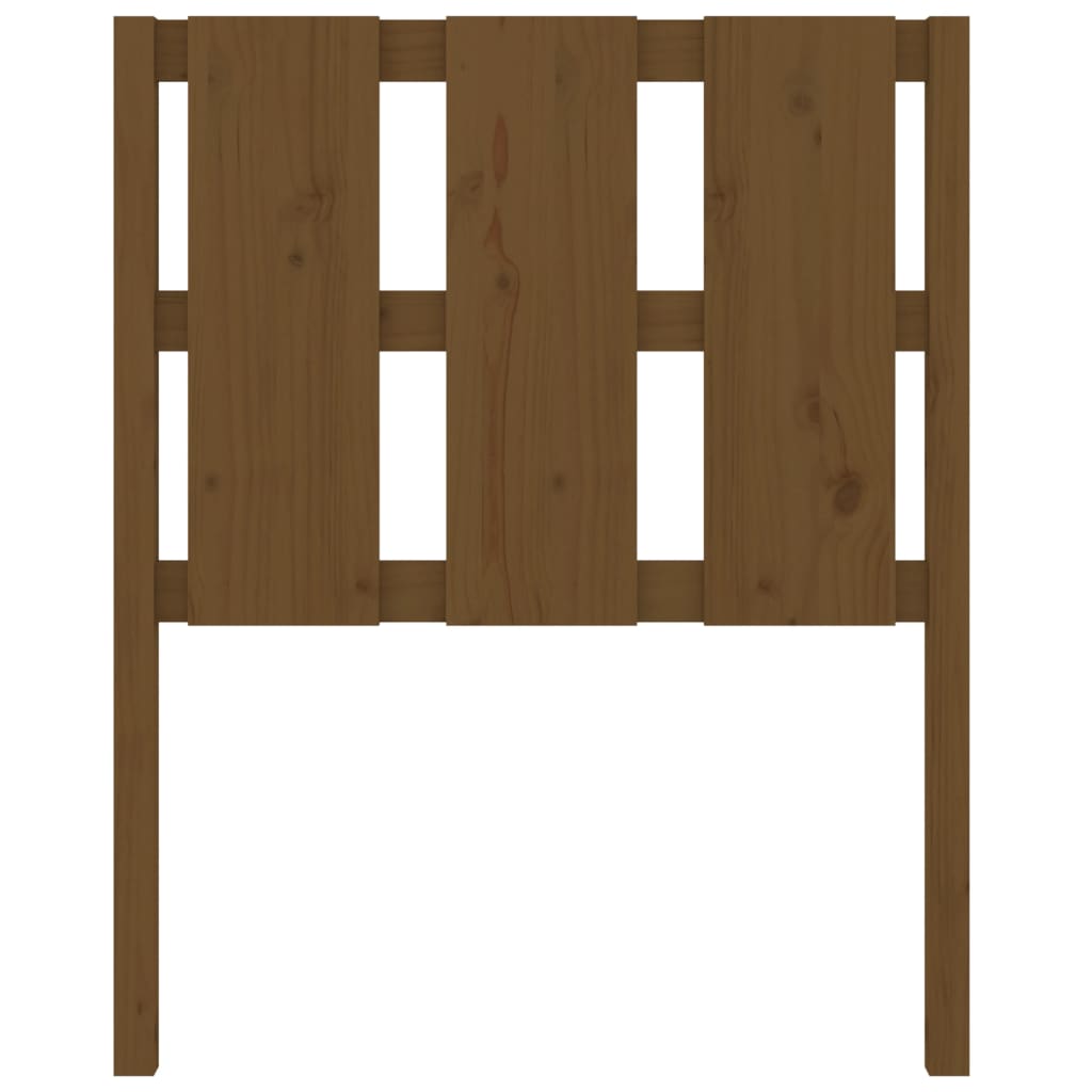 Hoofdbord 80,5X4X100 Cm Massief Grenenhout Honingbruin
