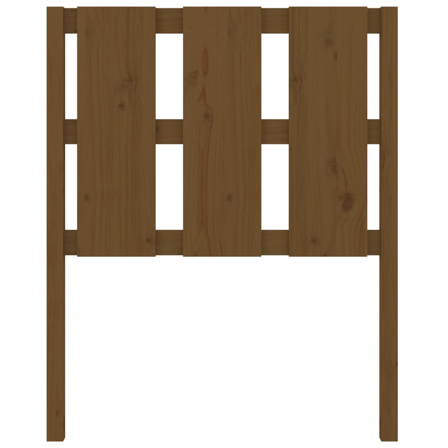 Hoofdbord 80,5X4X100 Cm Massief Grenenhout Honingbruin