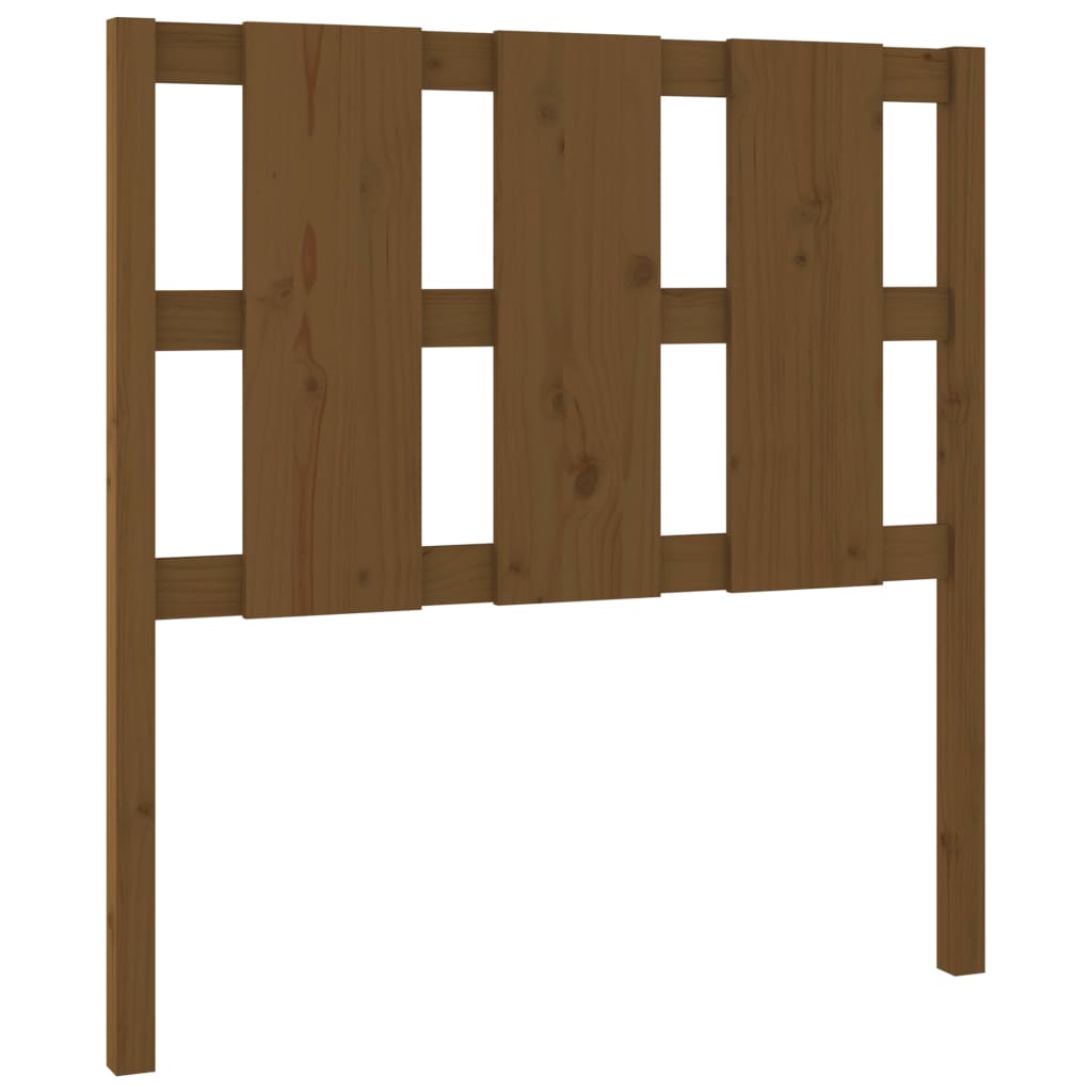 Hoofdbord 95,5X4X100 Cm Massief Grenenhout Honingbruin