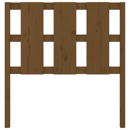 Hoofdbord 105,5X4X100 Cm Massief Grenenhout Honingbruin